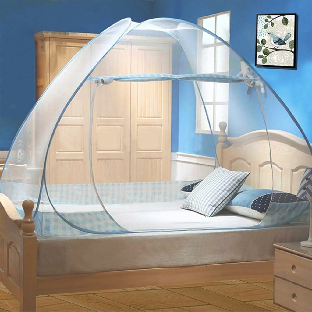 Moustiquaire de lit pliable tente