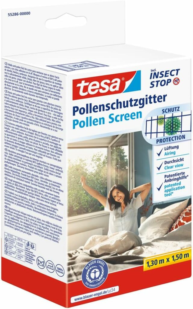 Moustiquaire anti pollen allergies