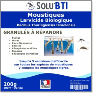 poudre anti-moustiques pour tonneau réservoir d'eau cuve